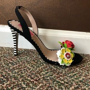 Betsey Johnson Flower Stilettos